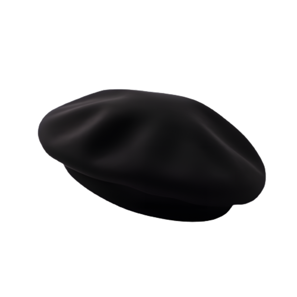 black hat isolated ontransparent background png
