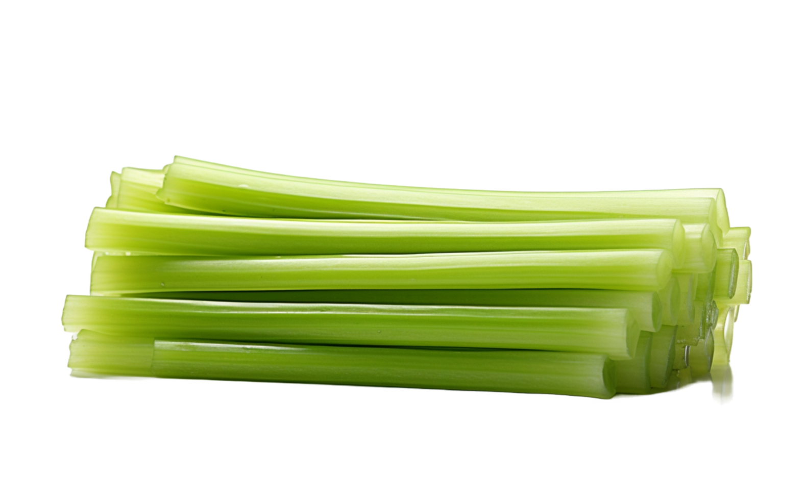 a pile of celery sticks on a transparent background png