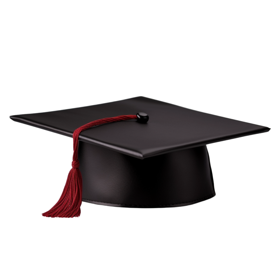 a graduation cap on a transparent background png