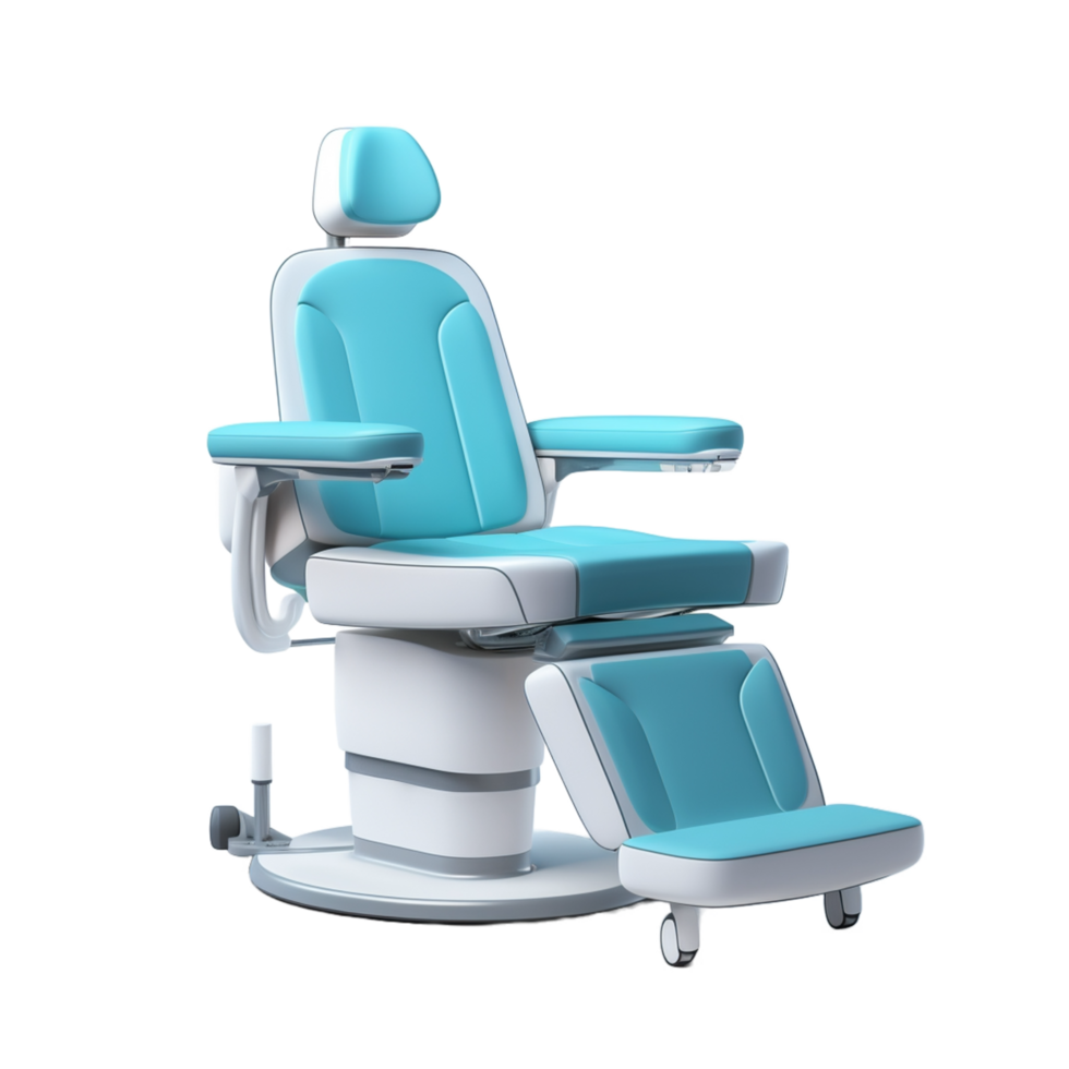 Modern dental chair on a white background 27291823 PNG