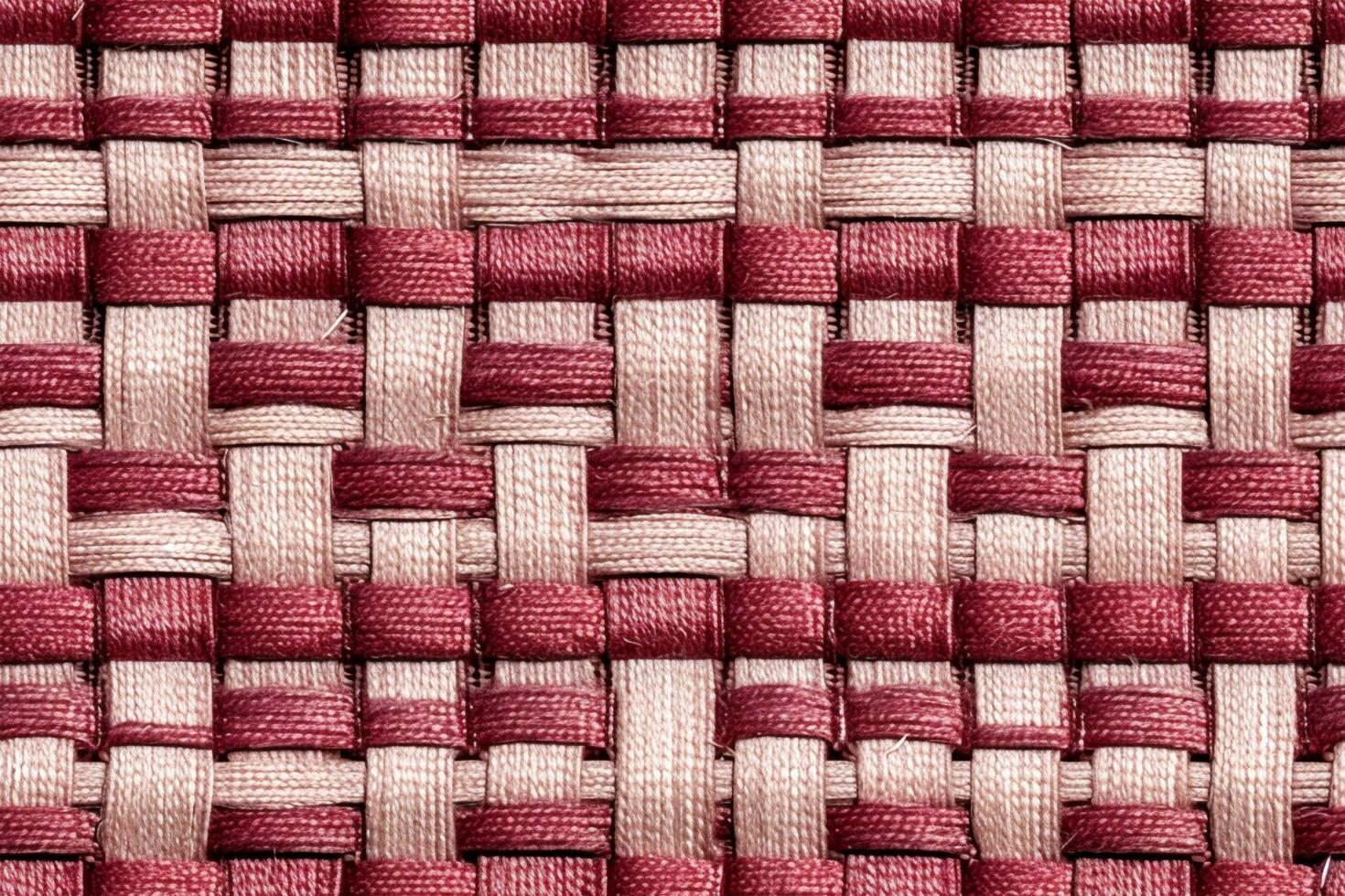 a close up of a woven fabric photo