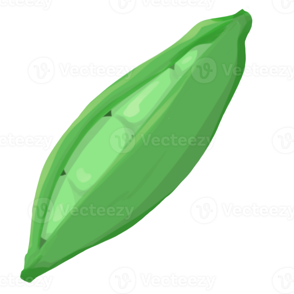 vegetales de guisantes verdes png