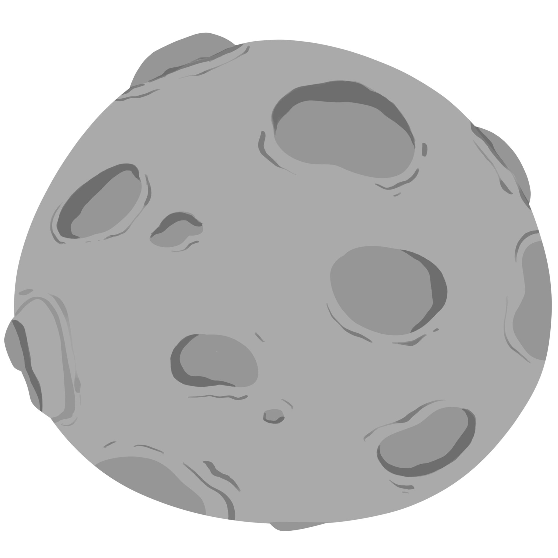 full grey planet 27292061 PNG