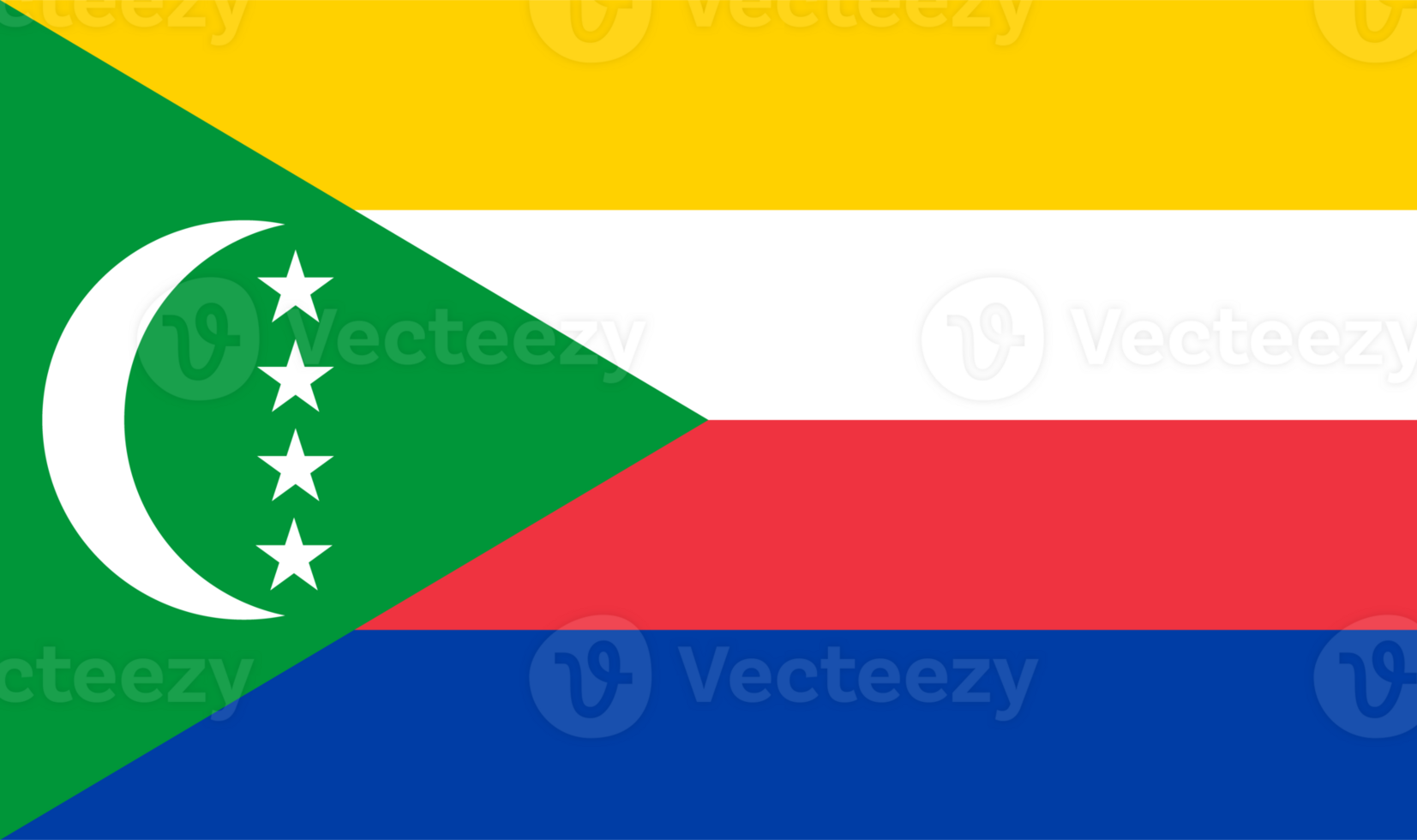 Comoros flag. Flag of Comoros png