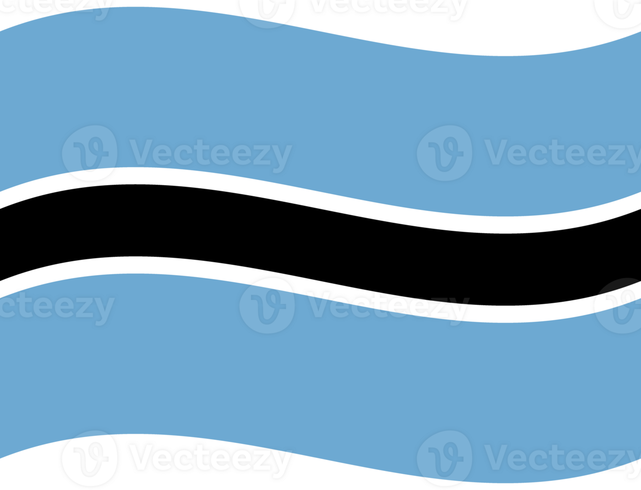 Botswana flag wave. Botswana flag. Flag of Botswana png