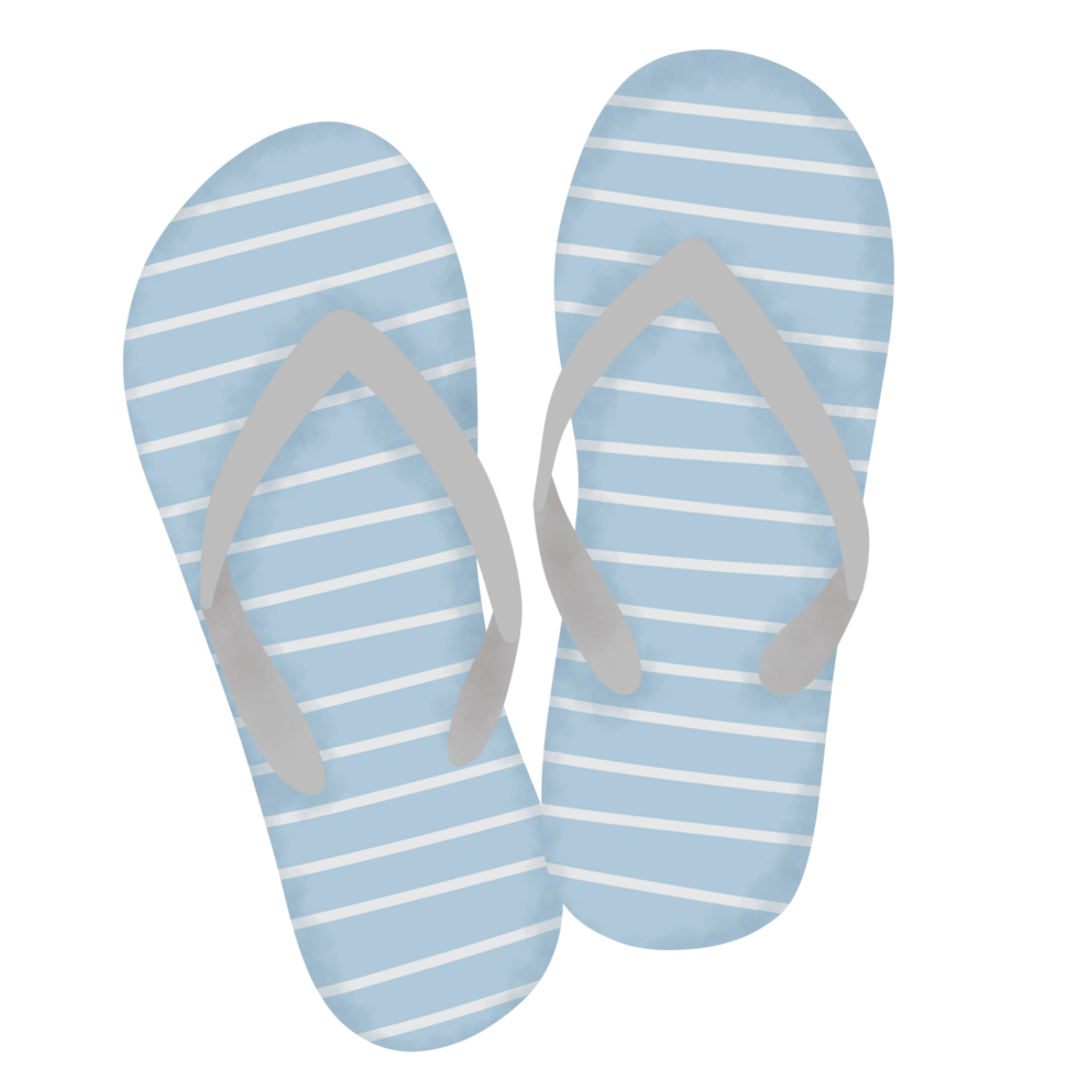 Flip flop summer illustration png