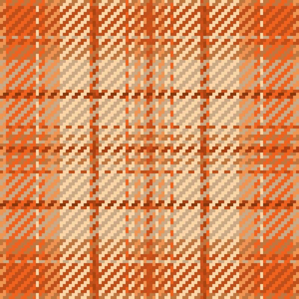 Seamless pattern of scottish tartan plaid. Repeatable background with check fabric texture. Vector backdrop striped textile print.