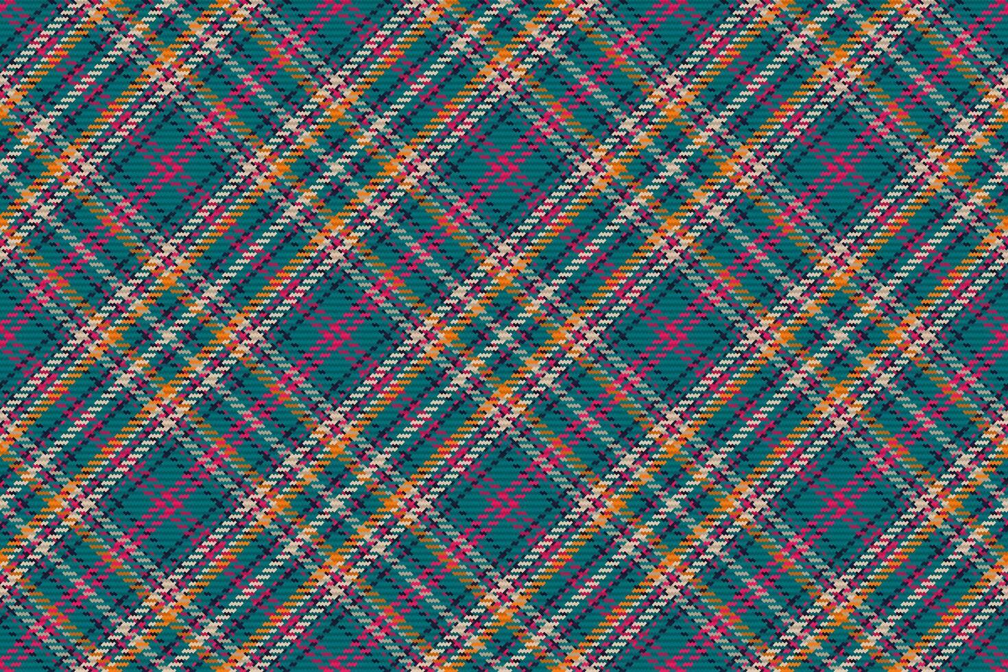 Seamless pattern of scottish tartan plaid. Repeatable background with check fabric texture. Vector backdrop striped textile print.