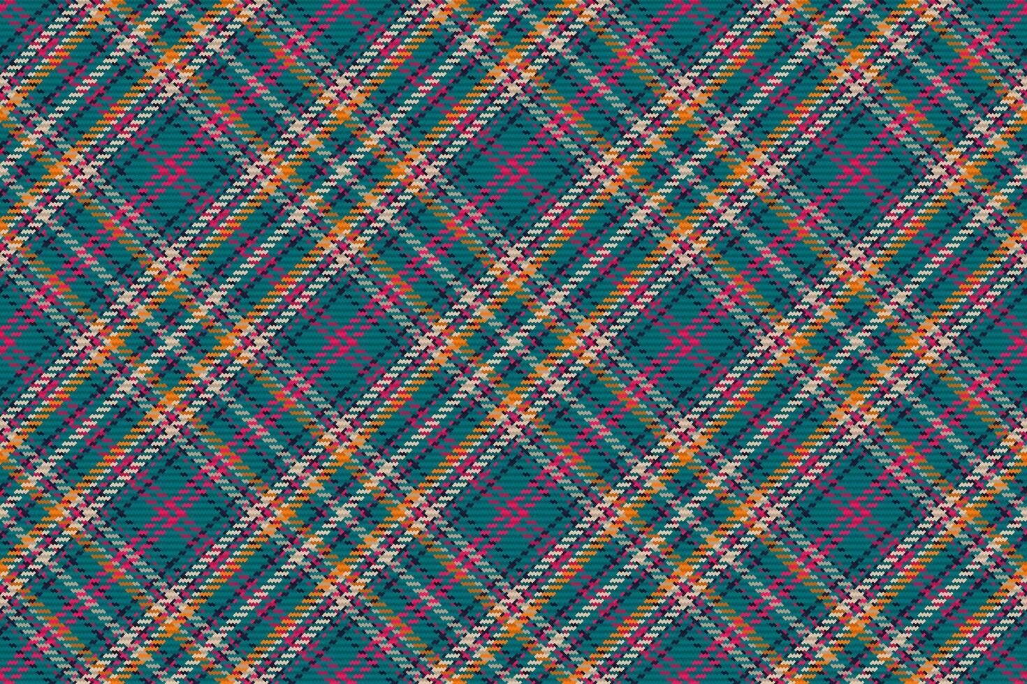 Seamless pattern of scottish tartan plaid. Repeatable background with check fabric texture. Vector backdrop striped textile print.