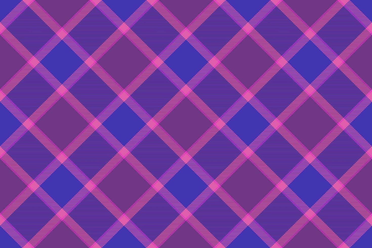 Tartan plaid background, diagonal check seamless pattern. Vector fabric texture for textile print, wrapping paper, gift card, wallpaper.