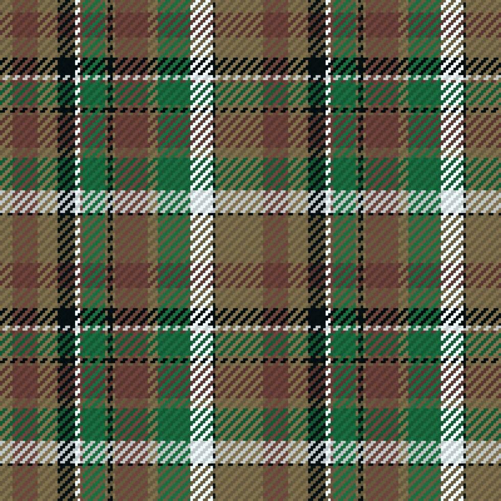 Seamless pattern of scottish tartan plaid. Repeatable background with check fabric texture. Vector backdrop striped textile print.