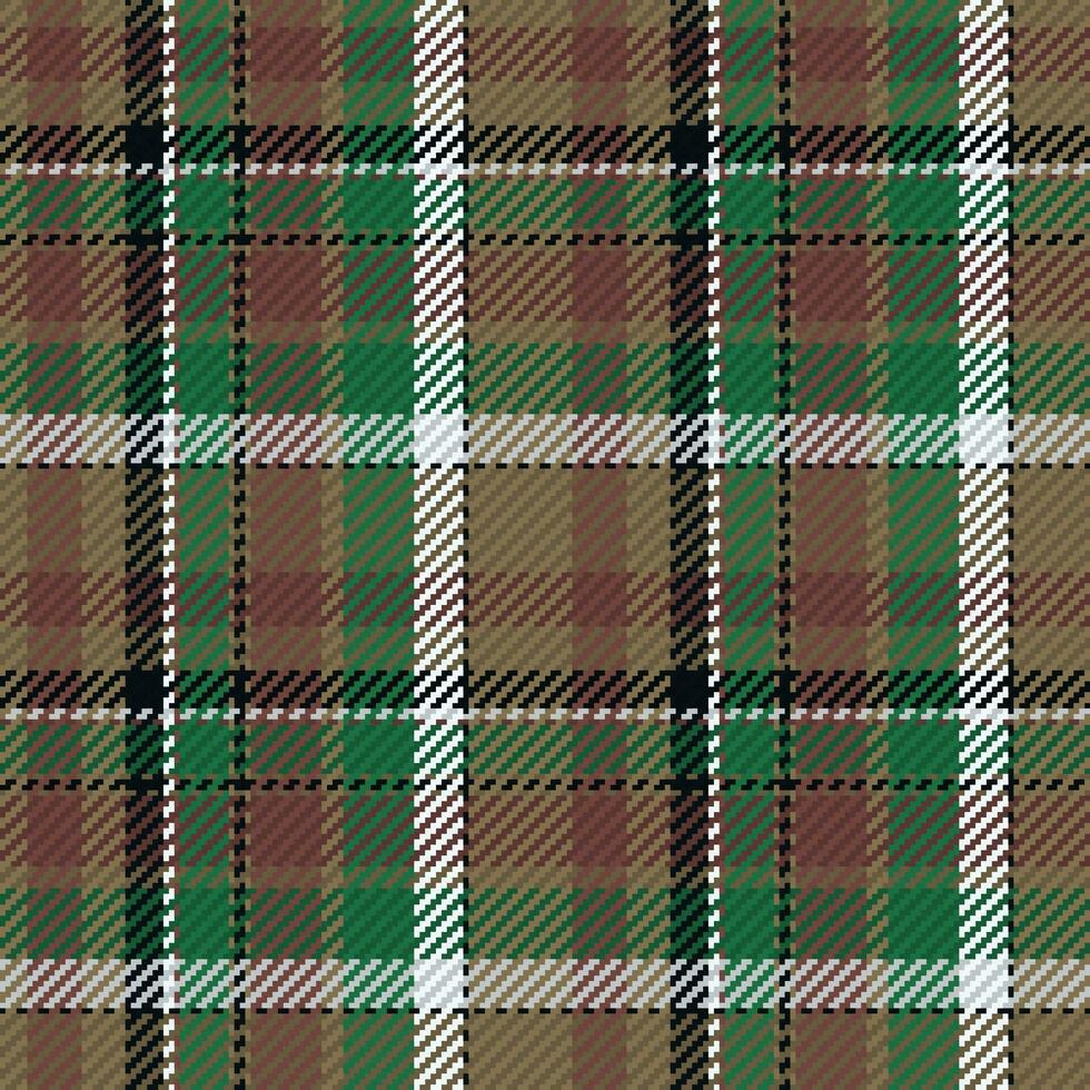 Seamless pattern of scottish tartan plaid. Repeatable background with check fabric texture. Vector backdrop striped textile print.