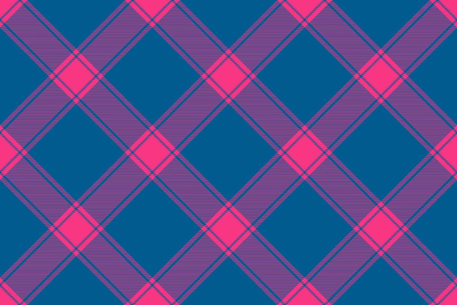 Tartan plaid background, diagonal check seamless pattern. Vector fabric texture for textile print, wrapping paper, gift card, wallpaper.