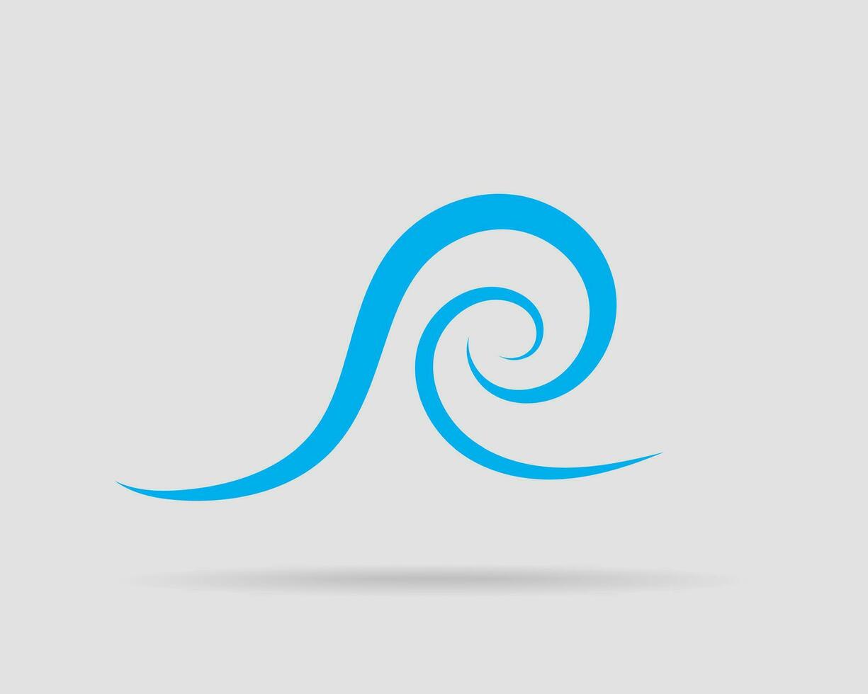 Waves vector design. Water wave icon. Wavy lines isolated.