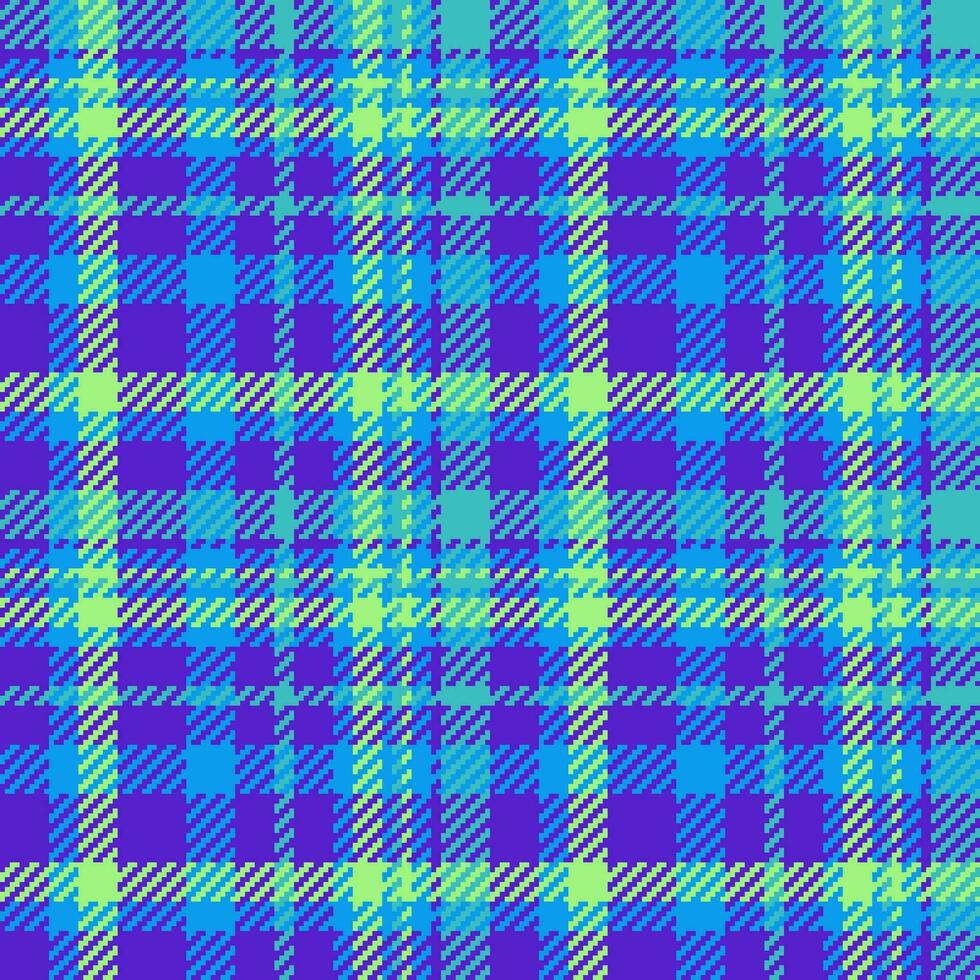 Vector tartan check of texture pattern background with a seamless fabric plaid textile.