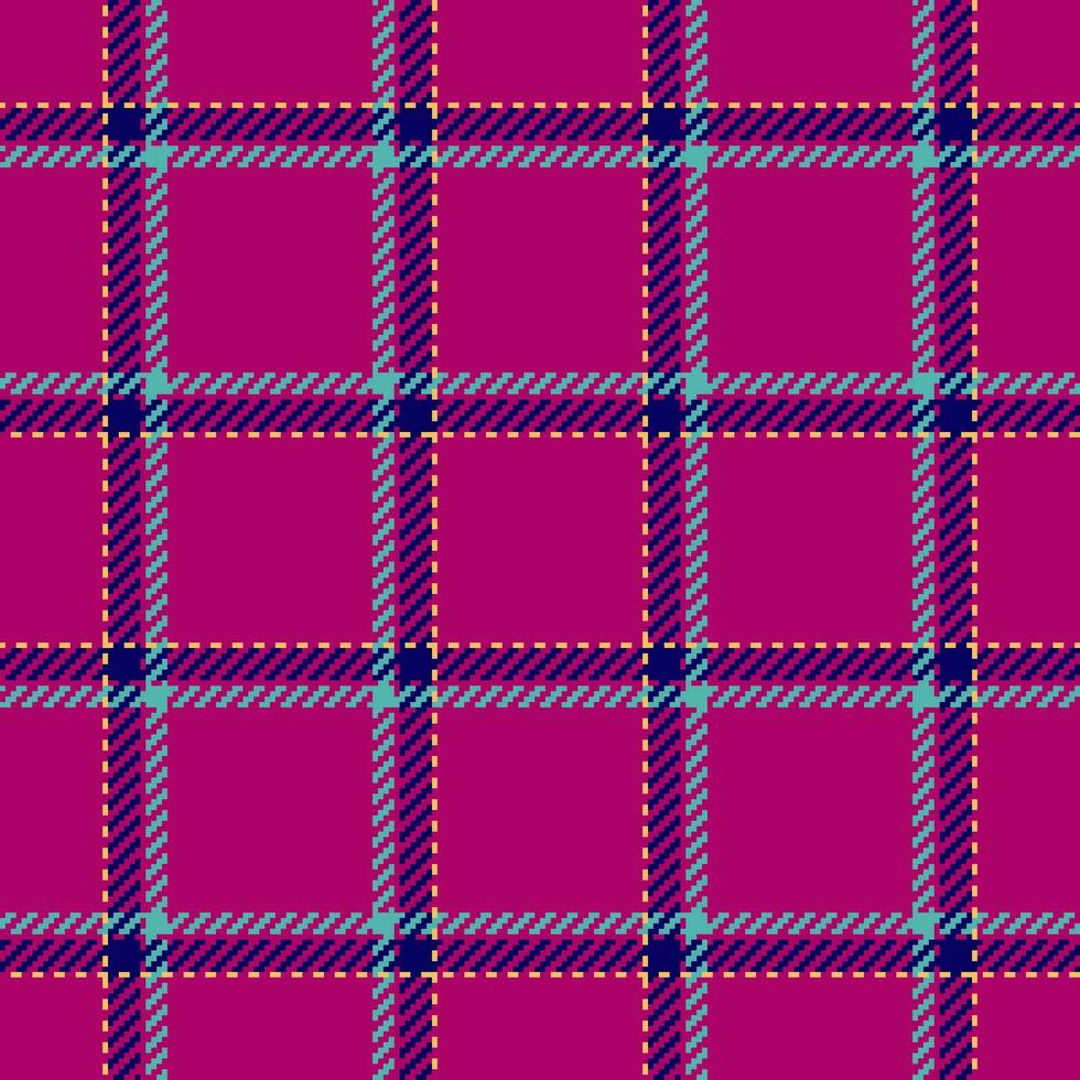 Vector fabric background of pattern textile plaid with a seamless texture tartan check.