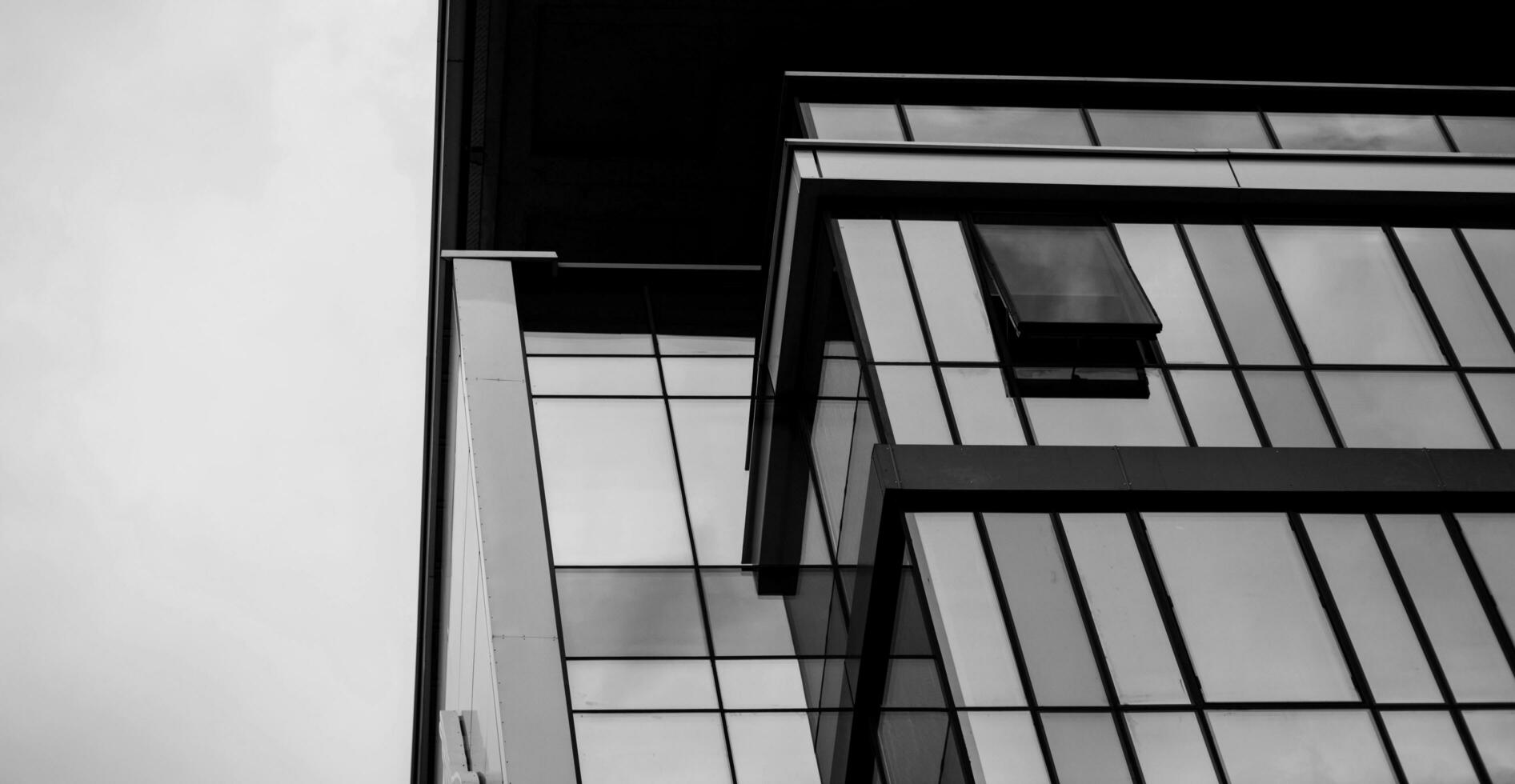 Minsk, Belarus, August 2023 -Modern glass building photo