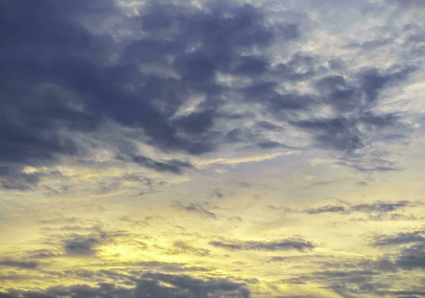 Sky sunset scenery,background Whether it's the warm hues of a sunrise or sunset, shimmering reflection of the sun on the clouds, the sky and clouds have the power to inspire feelings of awe and wonder photo