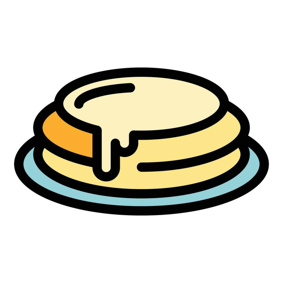 Honey cake icon vector flat 27293595 Vector Art at Vecteezy