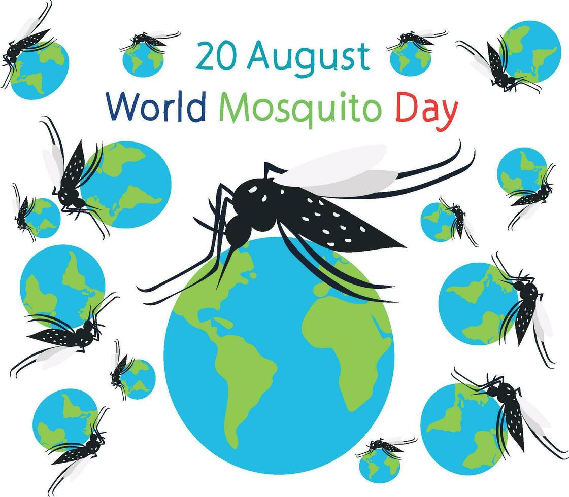 World Mosquito Day vector