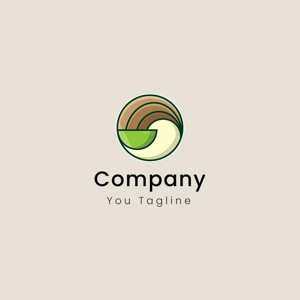 logo para un restaurante empresa vector