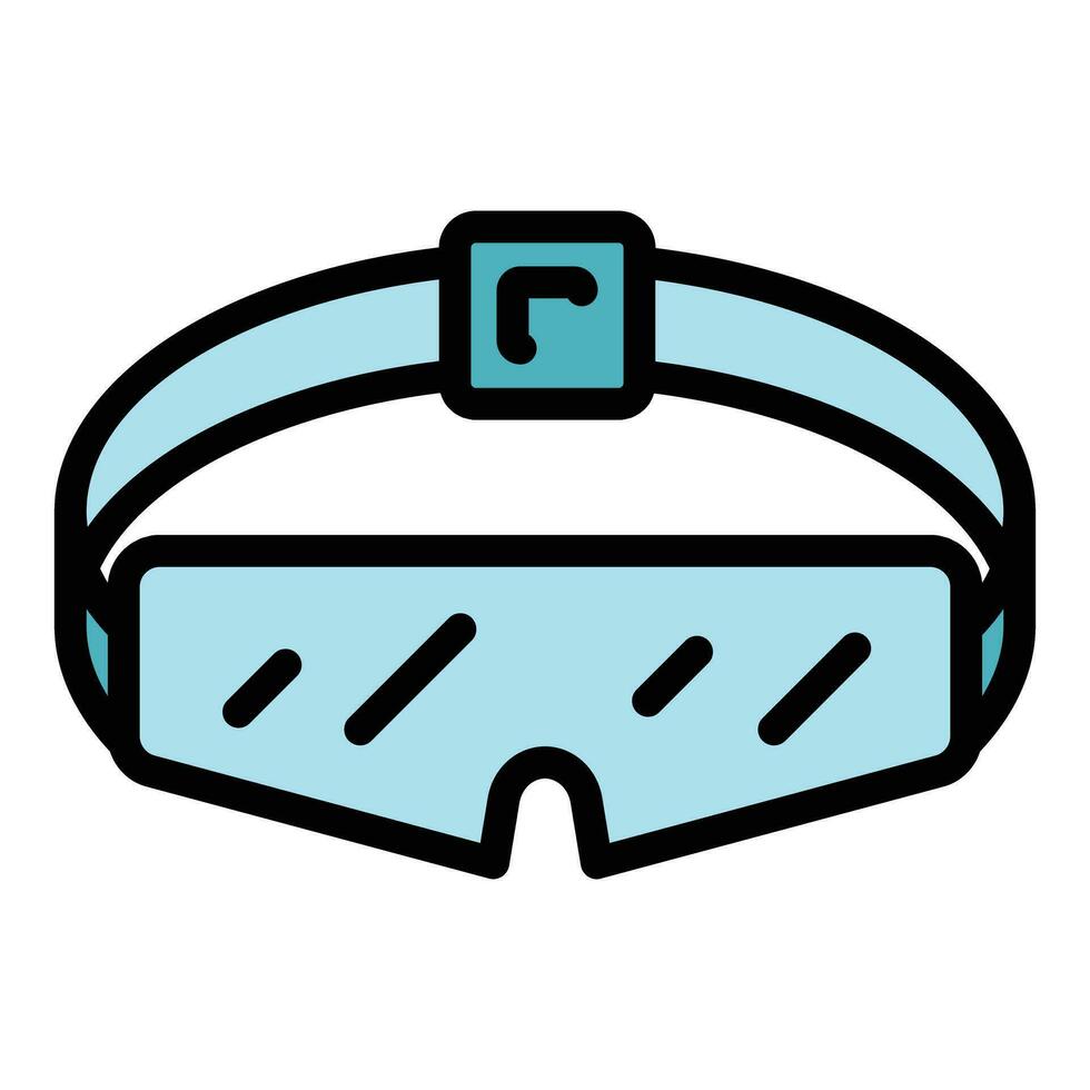 motorista lentes icono vector plano