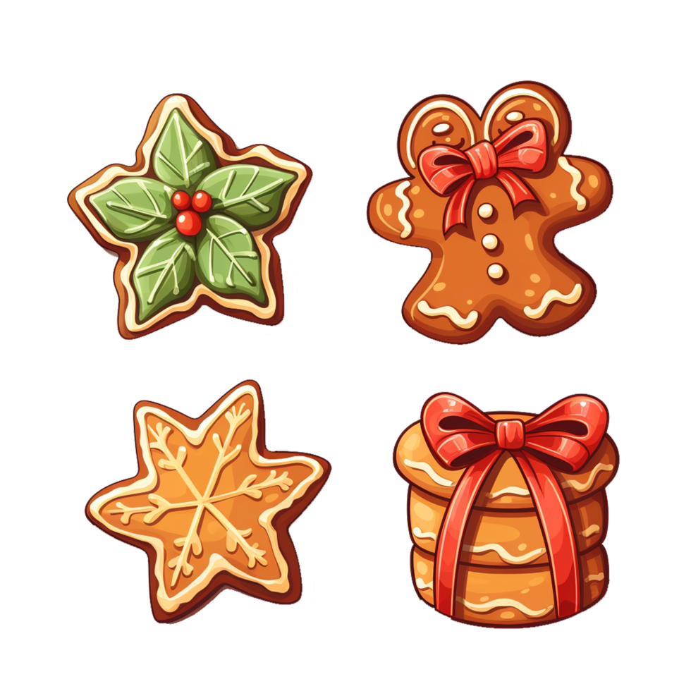 Christmas cookie Gingerbread png