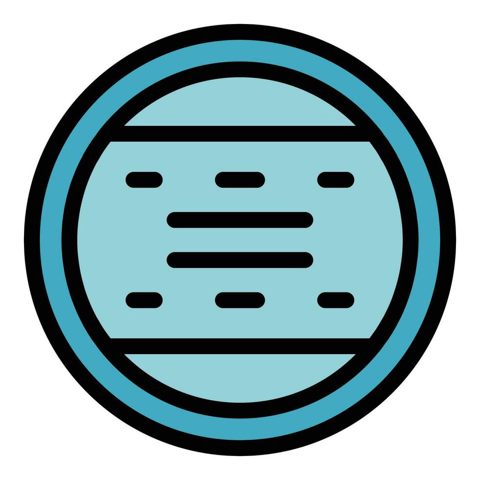 Smoke detector device icon vector flat