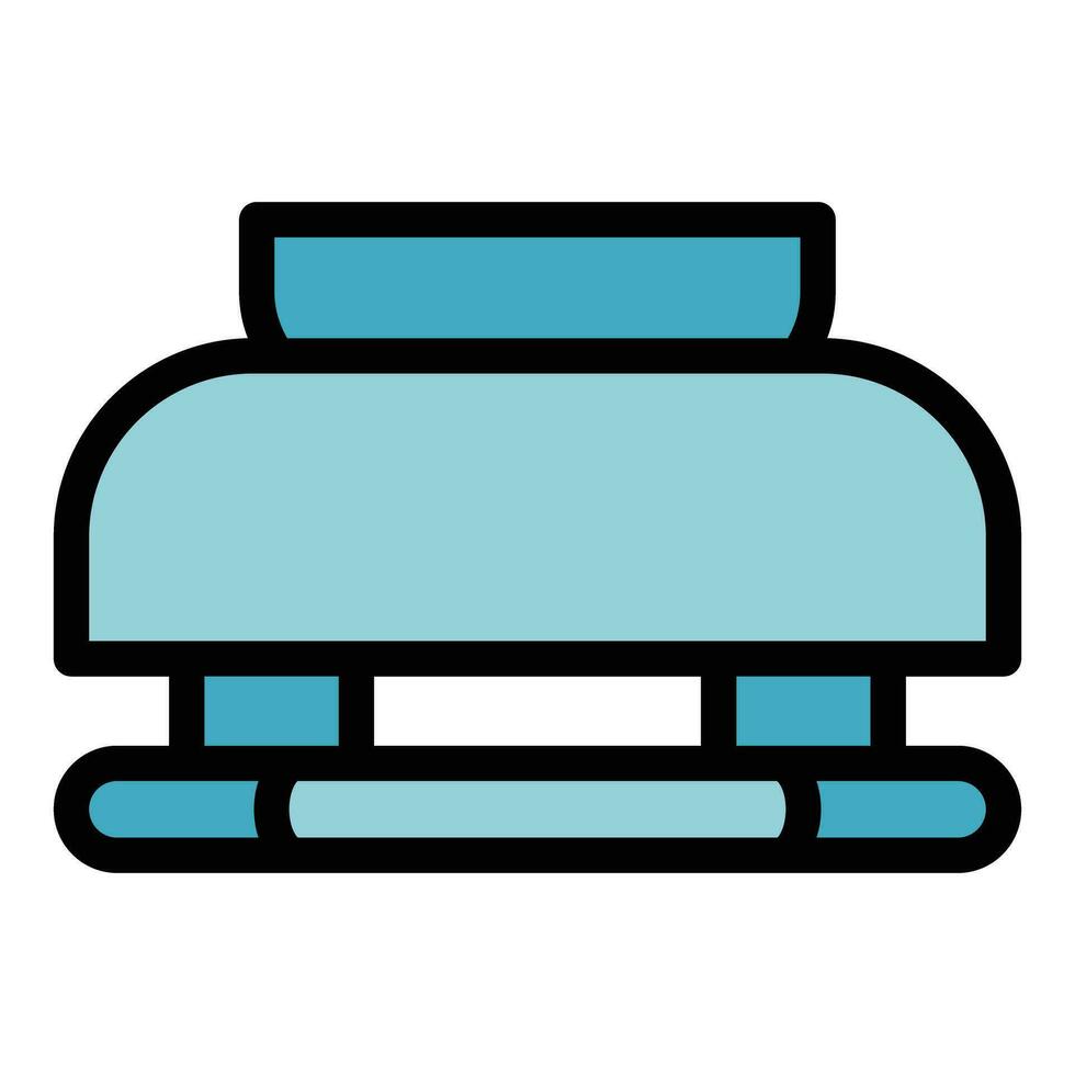 Replace smoke detector icon vector flat