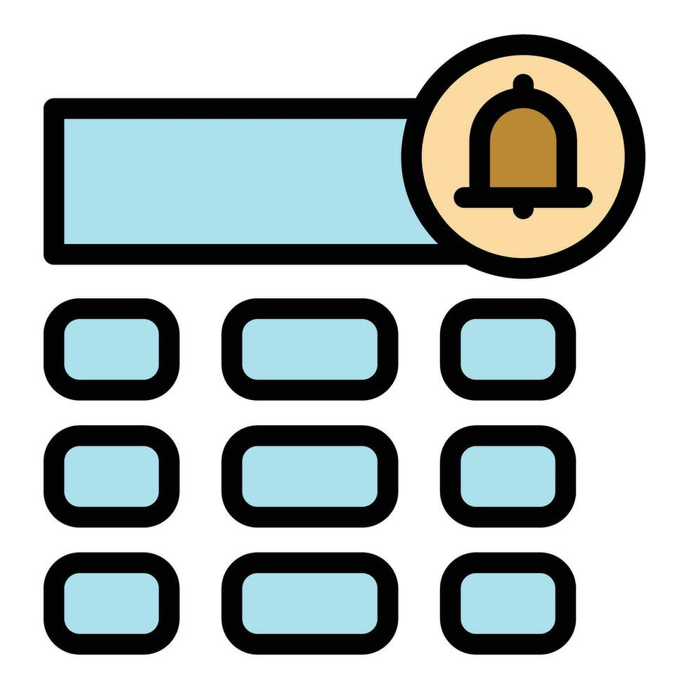 Intercom icon vector flat