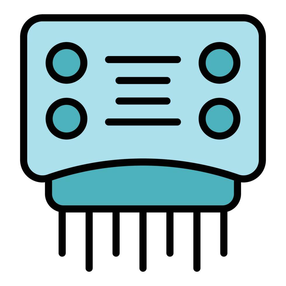 Hand dryer icon vector flat