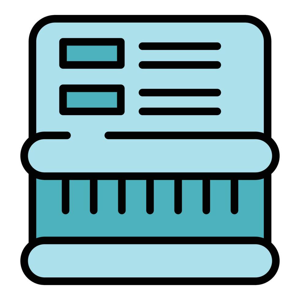 Hand dry icon vector flat