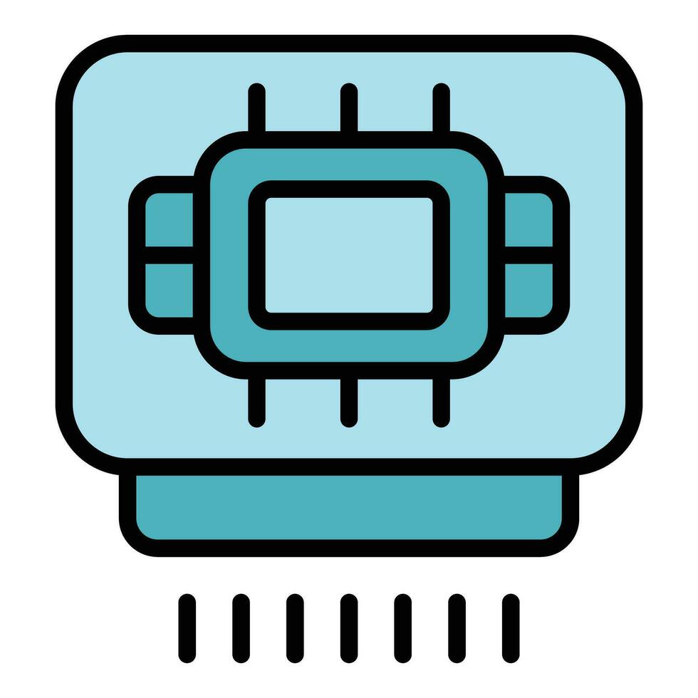 Dryer icon vector flat