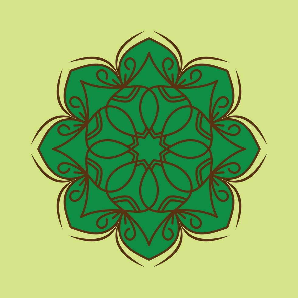 Ornament round set with mandala. Geometric circle element made in vector. Perfect set for any other kind of design vector