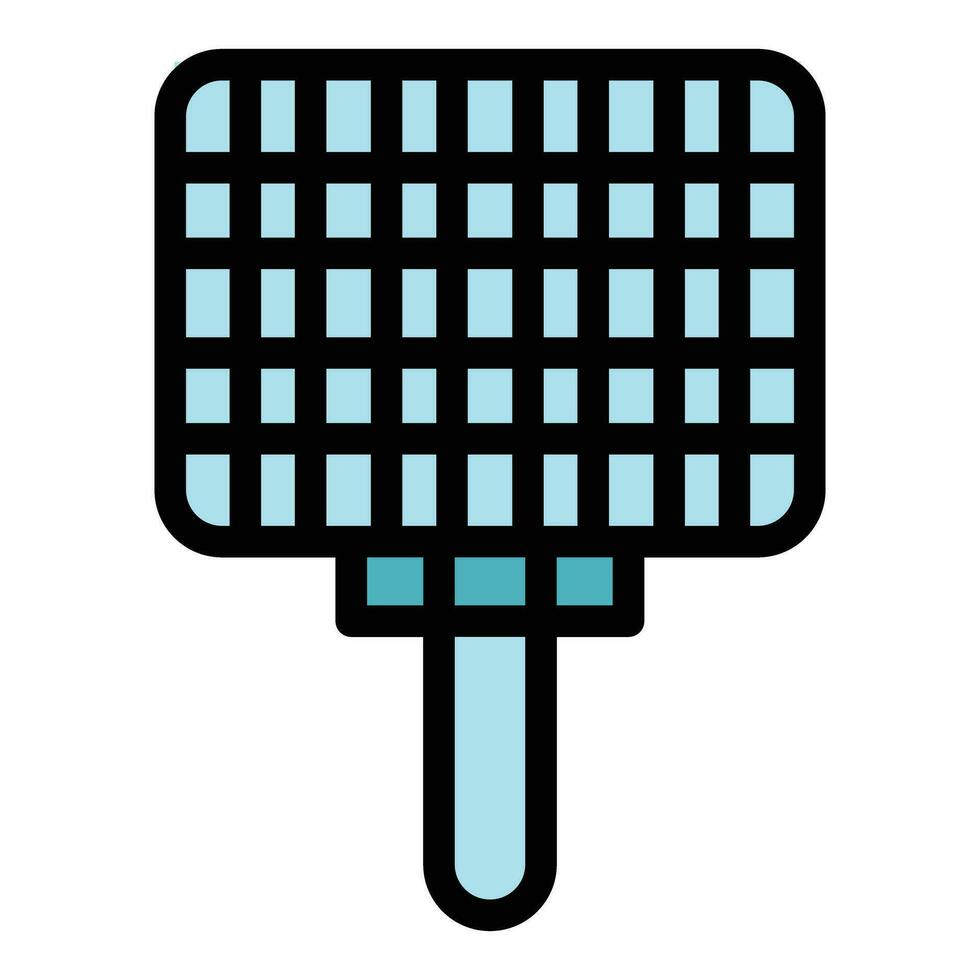 Grill handle icon vector flat