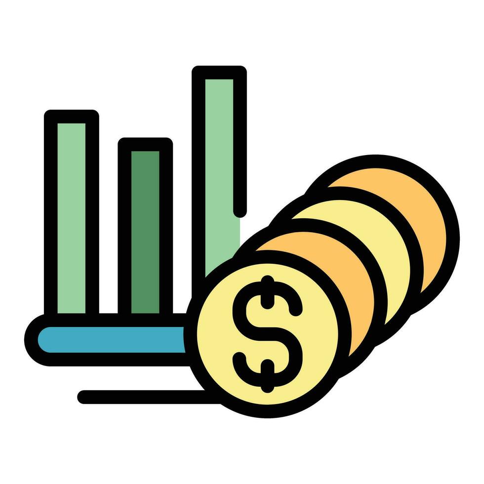 Money market icon vector flat 27296542 Vector Art at Vecteezy