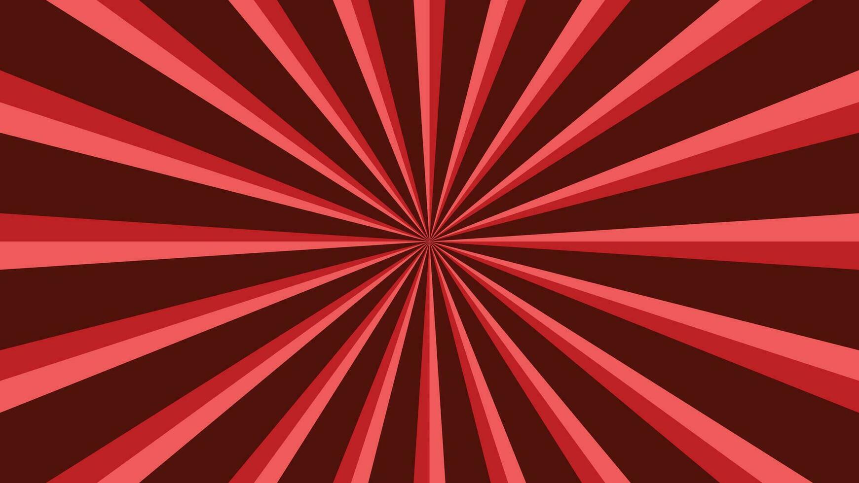 abstract sunburst red pattern background for modern graphic design element. shining ray cartoon with colorful for website banner wallpaper and poster card decoration vector