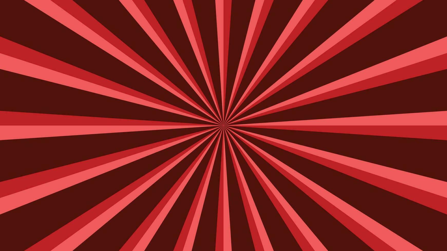 abstract sunburst red pattern background for modern graphic design element. shining ray cartoon with colorful for website banner wallpaper and poster card decoration vector