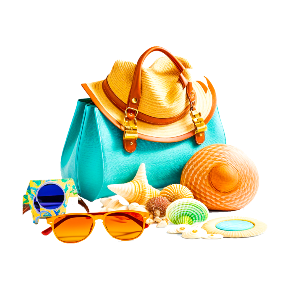 Beach Bag For Women Stock transparent background AI Generative 27296696 PNG