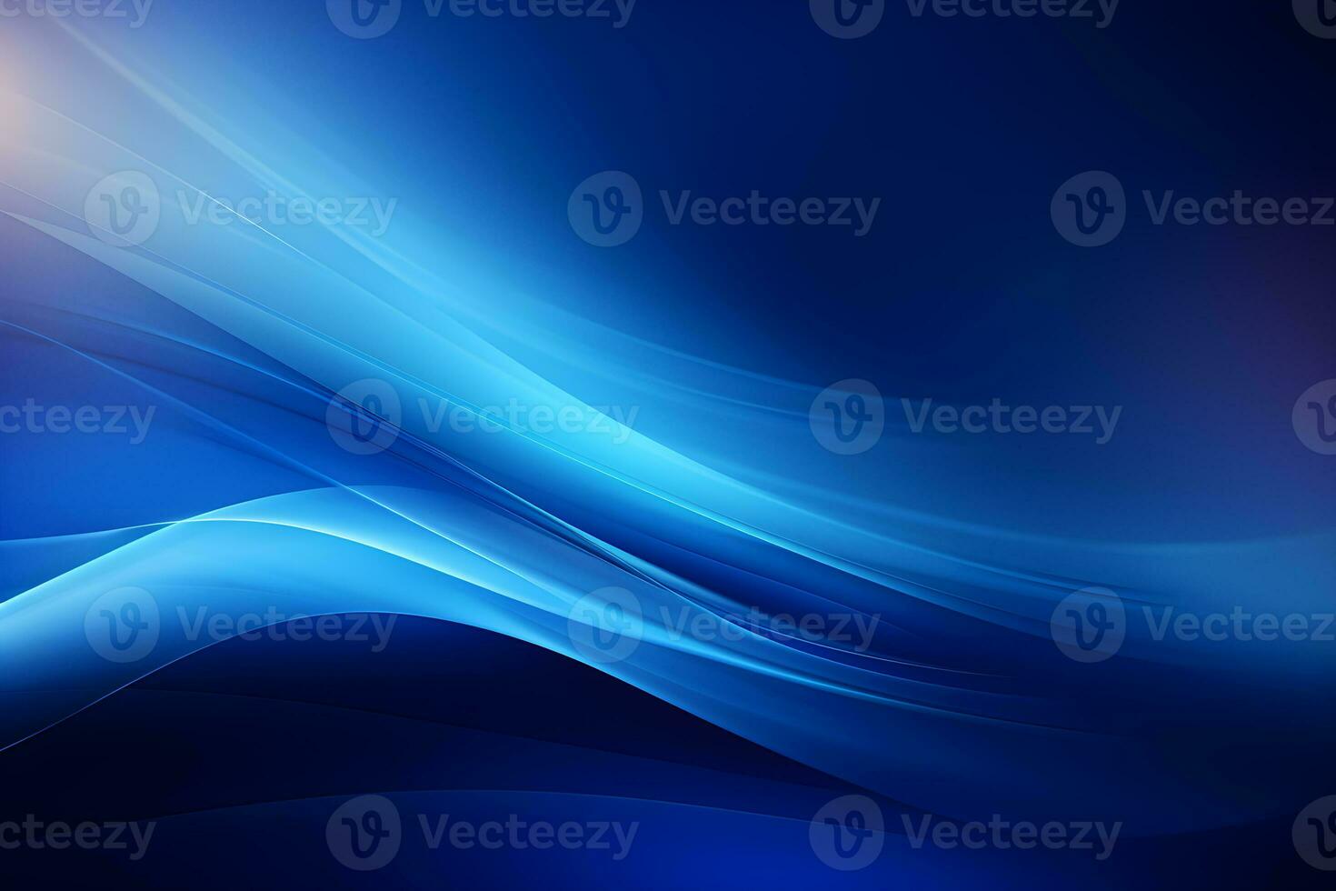 abstract blue purple background with waves design, AI generate photo