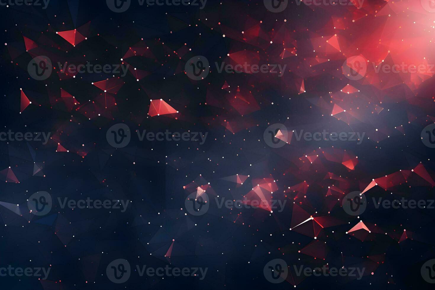 abstract background with bokeh light blue red purple colorful gradient background, AI generate photo