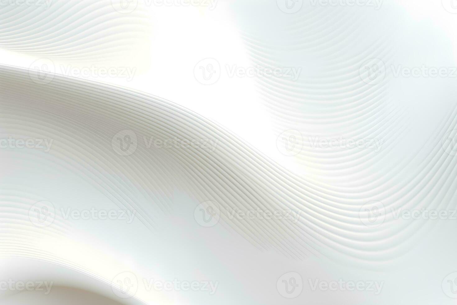 abstract wavy white background wave pattern design, AI generate photo