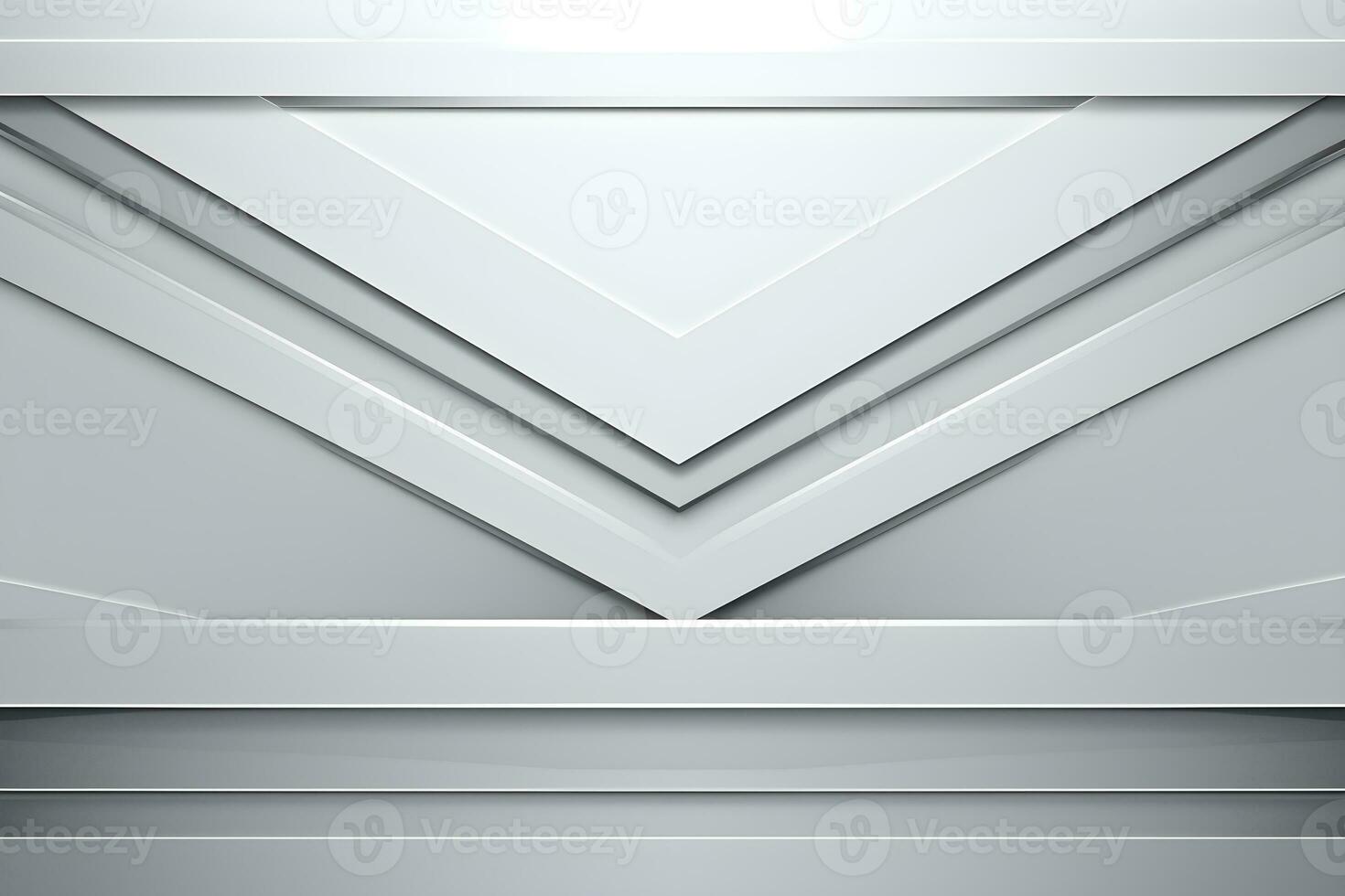 abstract 3D white squares lines modern and elegant modern background, AI generate photo