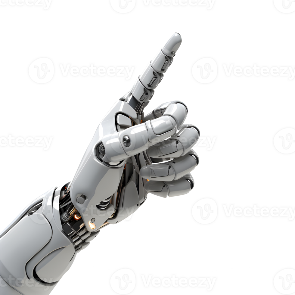 AI robot hand, innovation in the future of technology png