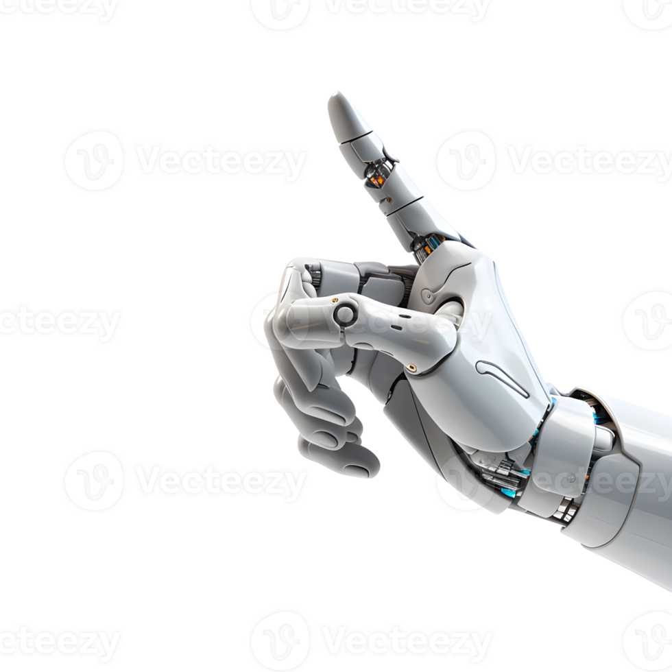AI robot hand, innovation in the future of technology png