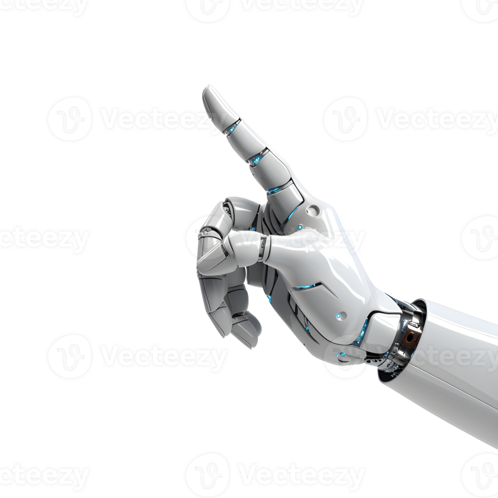 ai robot hand, innovation i de framtida av teknologi png