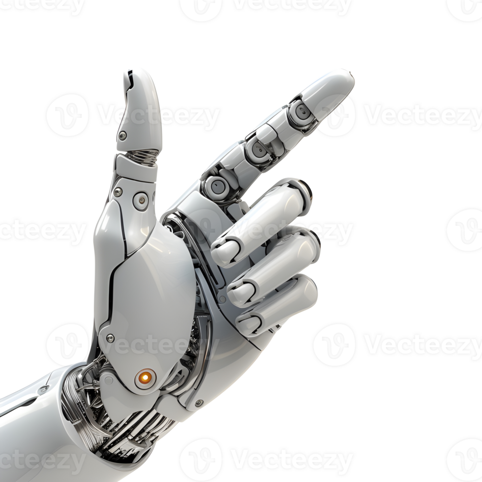 AI robot hand, innovation in the future of technology png