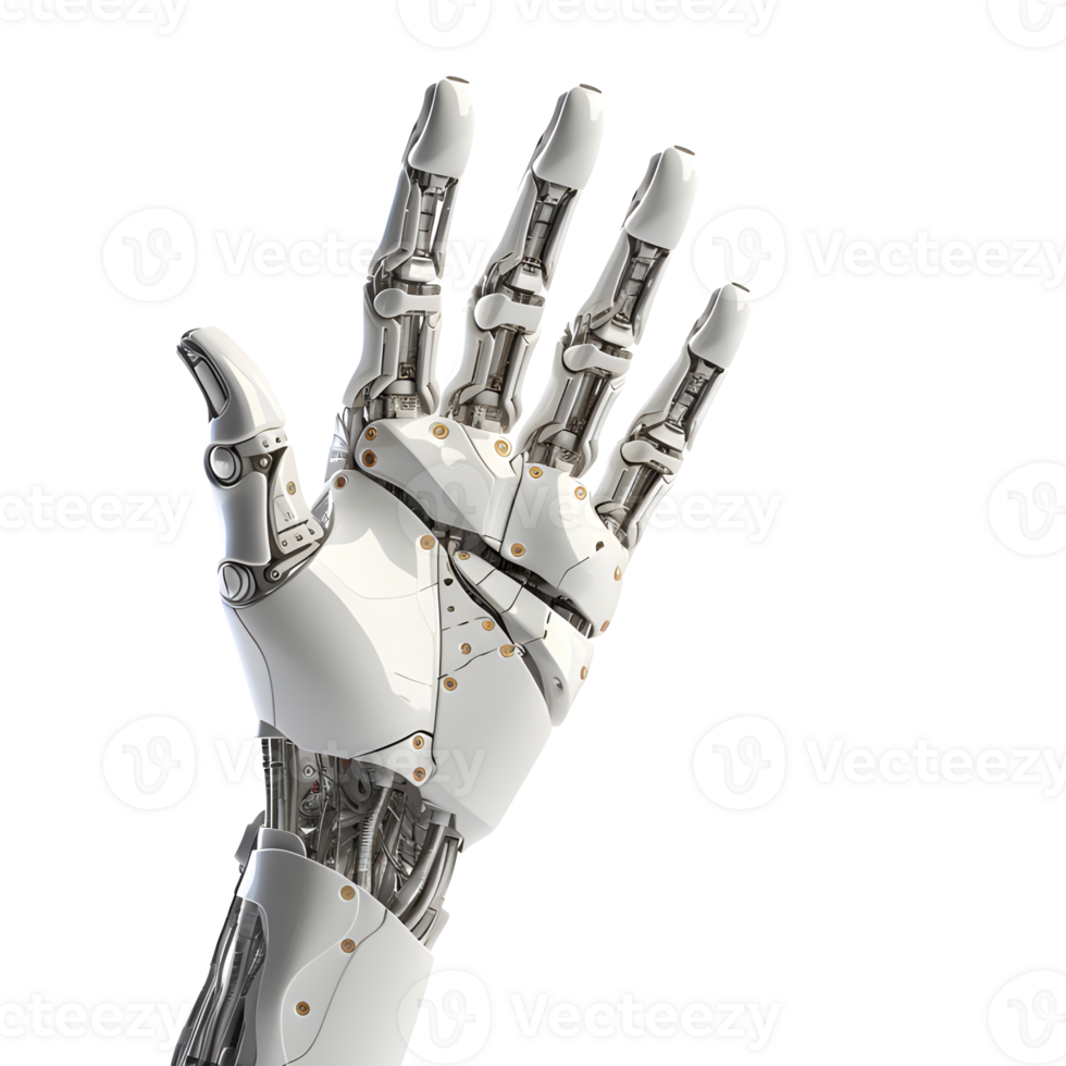 ai robot hand, innovation i de framtida av teknologi png