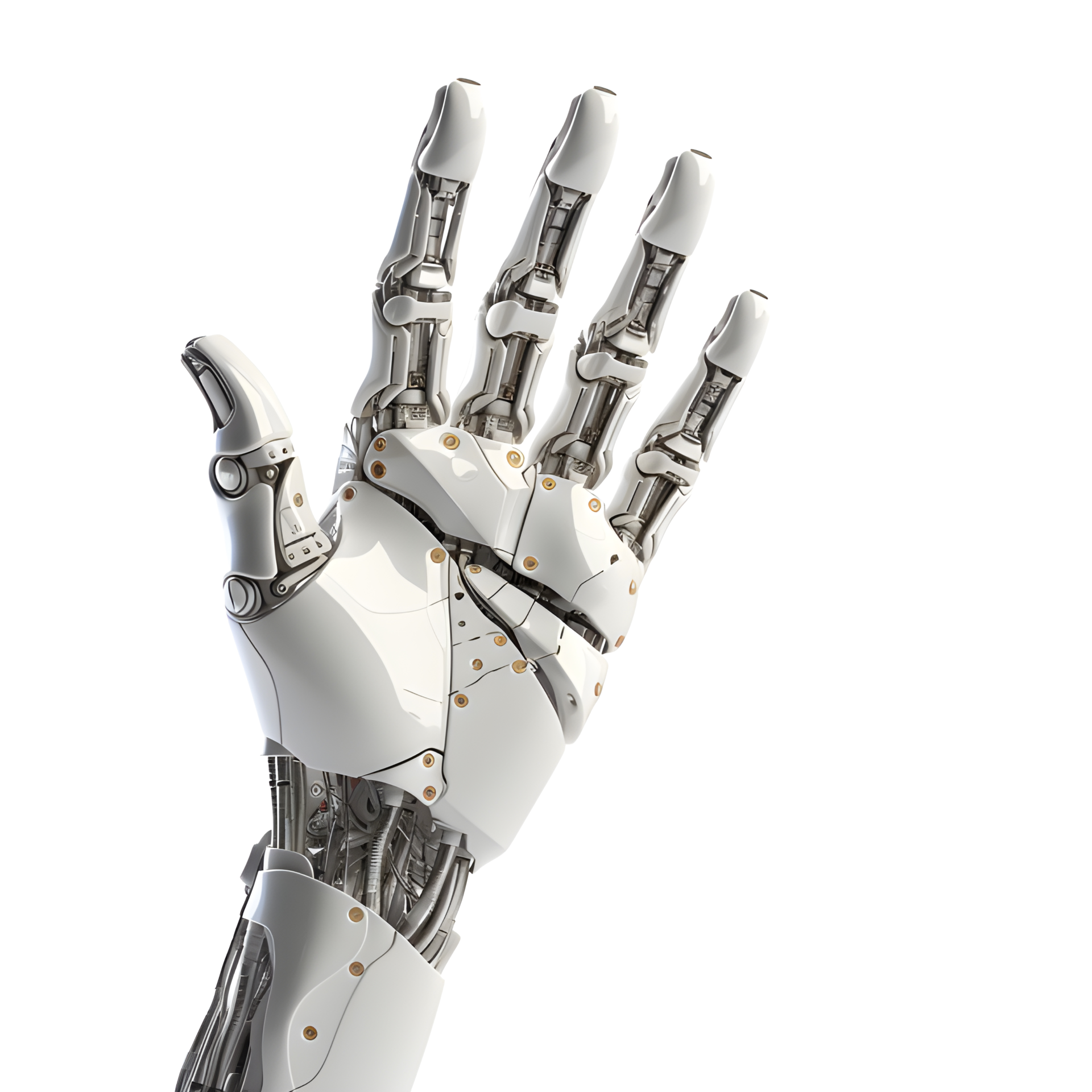 AI robot hand, innovation in the future of technology 27298196 PNG