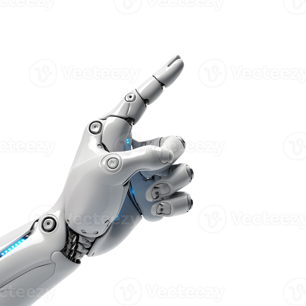 AI robot hand, innovation in the future of technology png